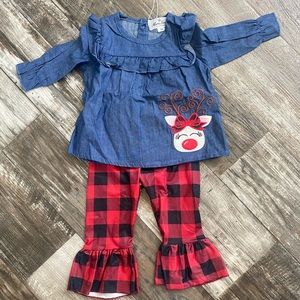 Marie Nicole Clothing Reindeer Outfit